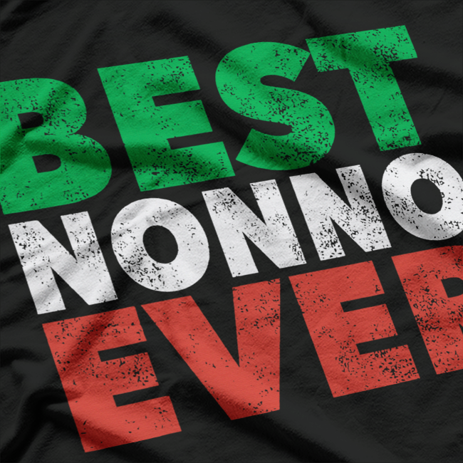 Proud Italian Grandfather – Best Nonno Ever Design T-Shirt