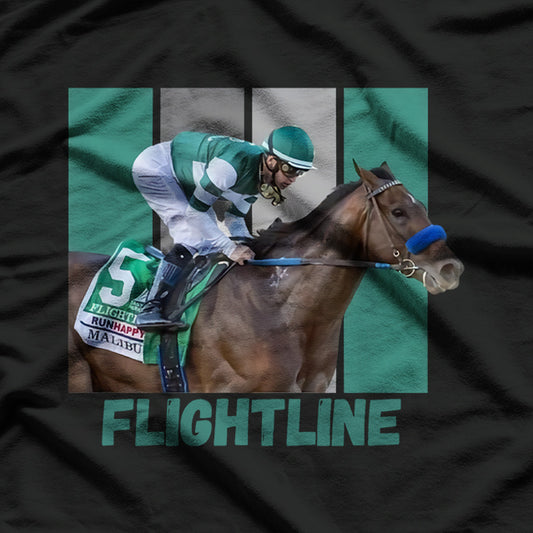 Flightline Horse Racing T-Shirt