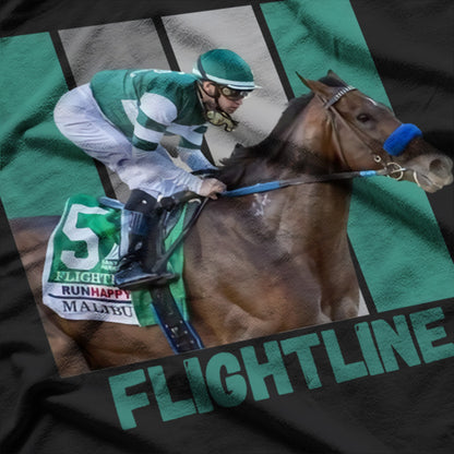 Flightline Horse Racing T-Shirt