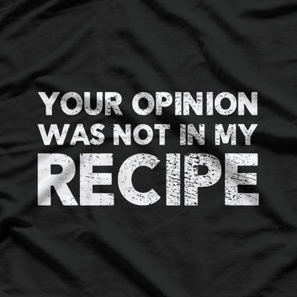 Culinary Comedy – Funny Chef Quote Graphic Retro T-Shirt