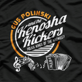 Retro Polka Band Kenosha Novelty Graphic T-Shirt