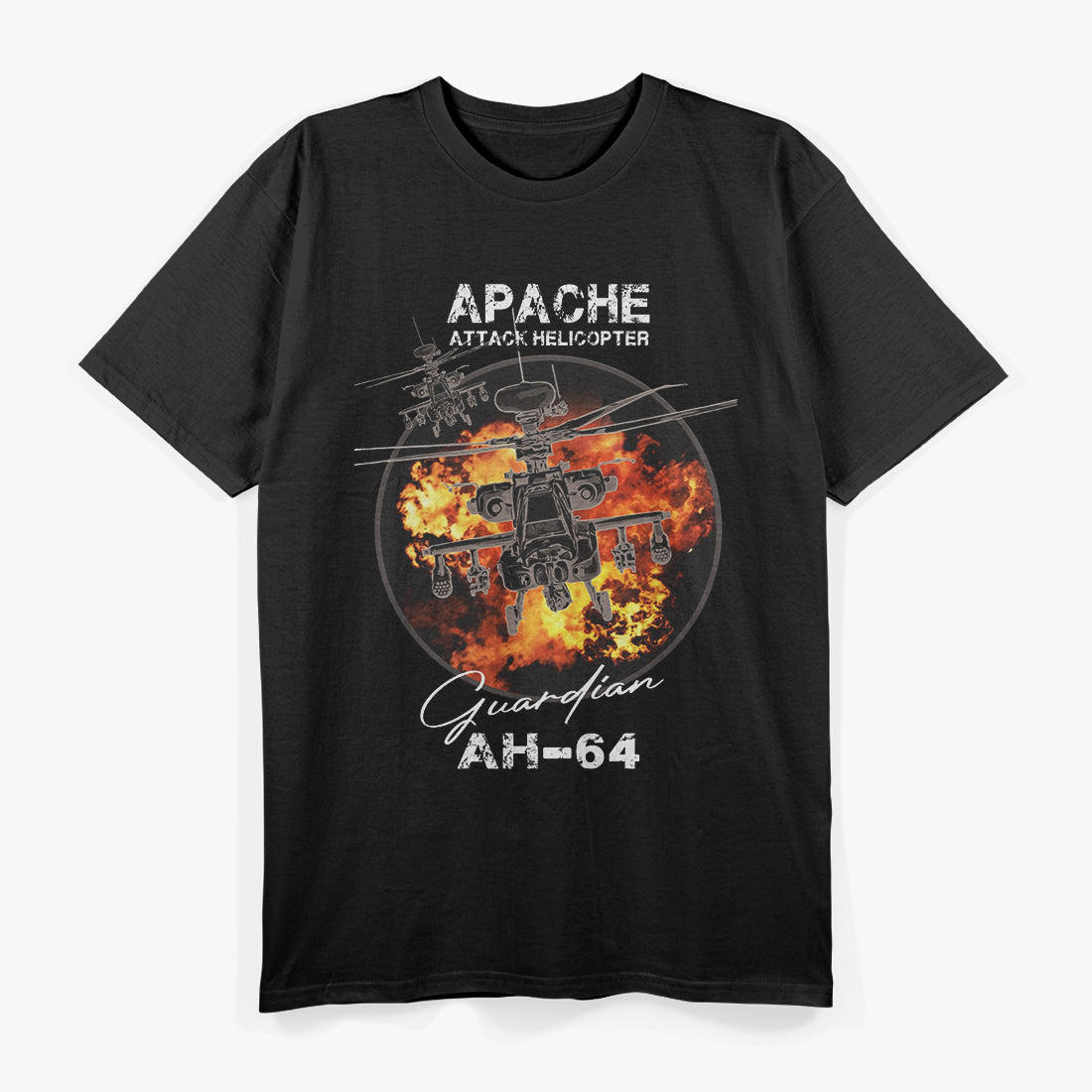 Helicopter AH-64 Apache T-Shirt