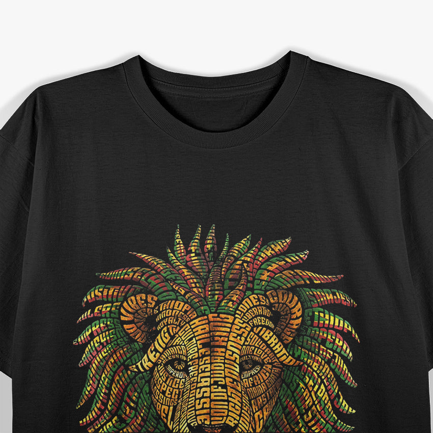Rastafarian Rasta Lion of Judah T-Shirt
