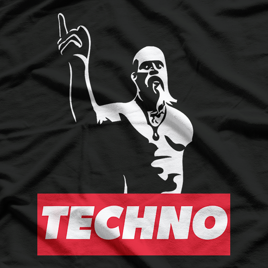 Retro Viking Raver – Dance Festival Party T-Shirt