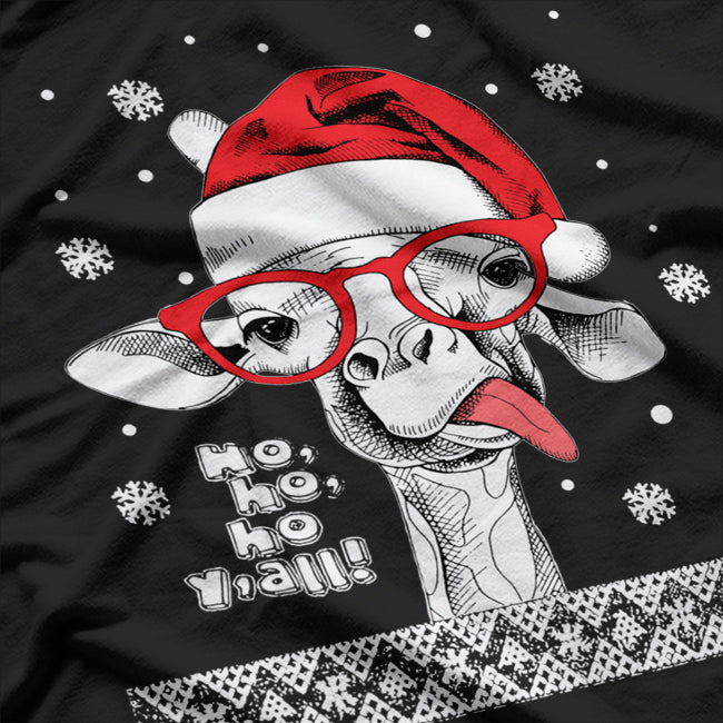 Ugly Christmas Sweater Party Funny T-Shirt