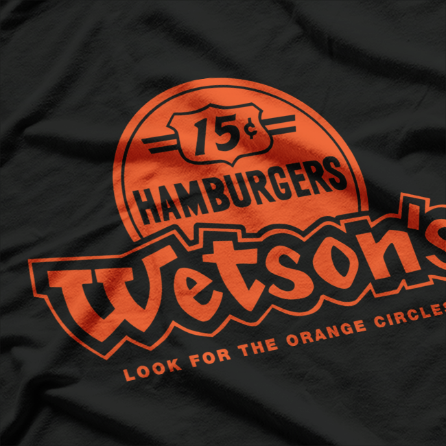 Retro Burger Diner – Vintage Americana Style T-Shirt