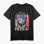 Abraham Lincoln 4th of July Patriotic T-Shirt