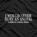 Witty Animal Humor Sarcastic Graphic T-Shirt