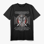 Bold Armor of God Verse-Inspired Artwork T-Shirt