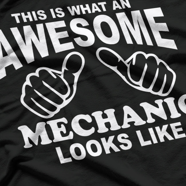 Awesome Mechanic Funny Auto Repair Garage Worker Gift T-Shirt