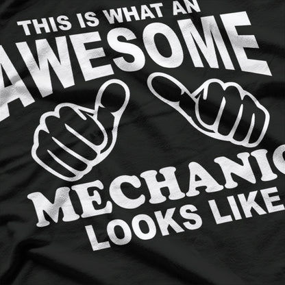 Awesome Mechanic Funny Auto Repair Garage Worker Gift T-Shirt