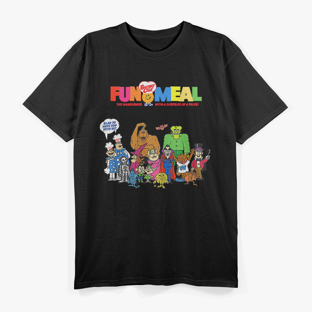 Fast Food Fun – Burger Chef Comic Style Humor T-Shirt