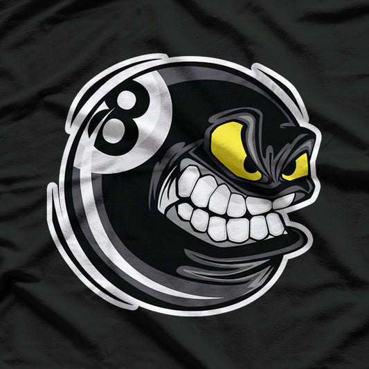 Dark 8 Ball - The Game of Precision and Power T-Shirt