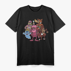 Funny Monster Breakfast  Retro Cereal Parody Graphic T-Shirt