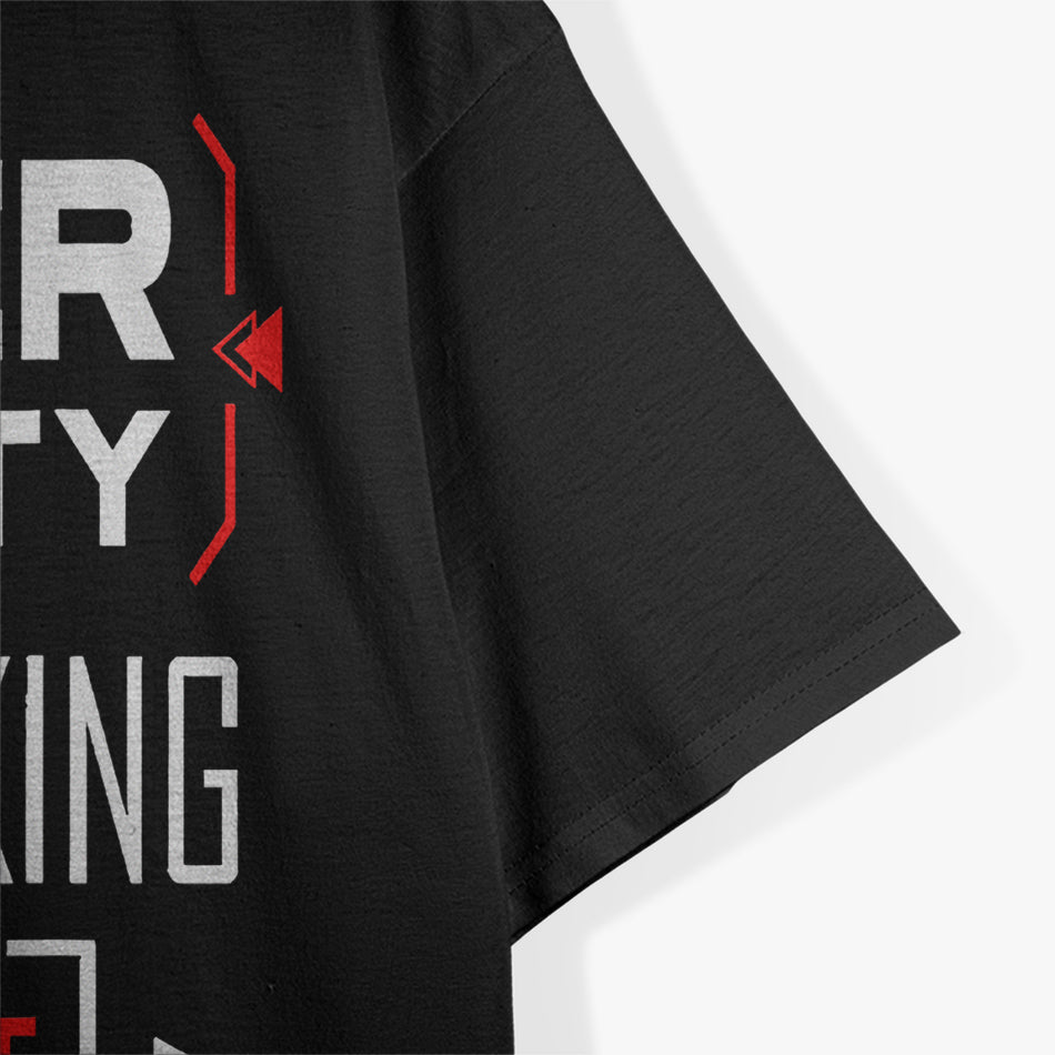 Funny Cybersecurity Cyber Security Don't Click IT Hacker T-Shirt
