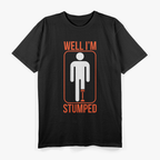 Dark Humor Amputee Joke – Retro Sarcasm T-Shirt