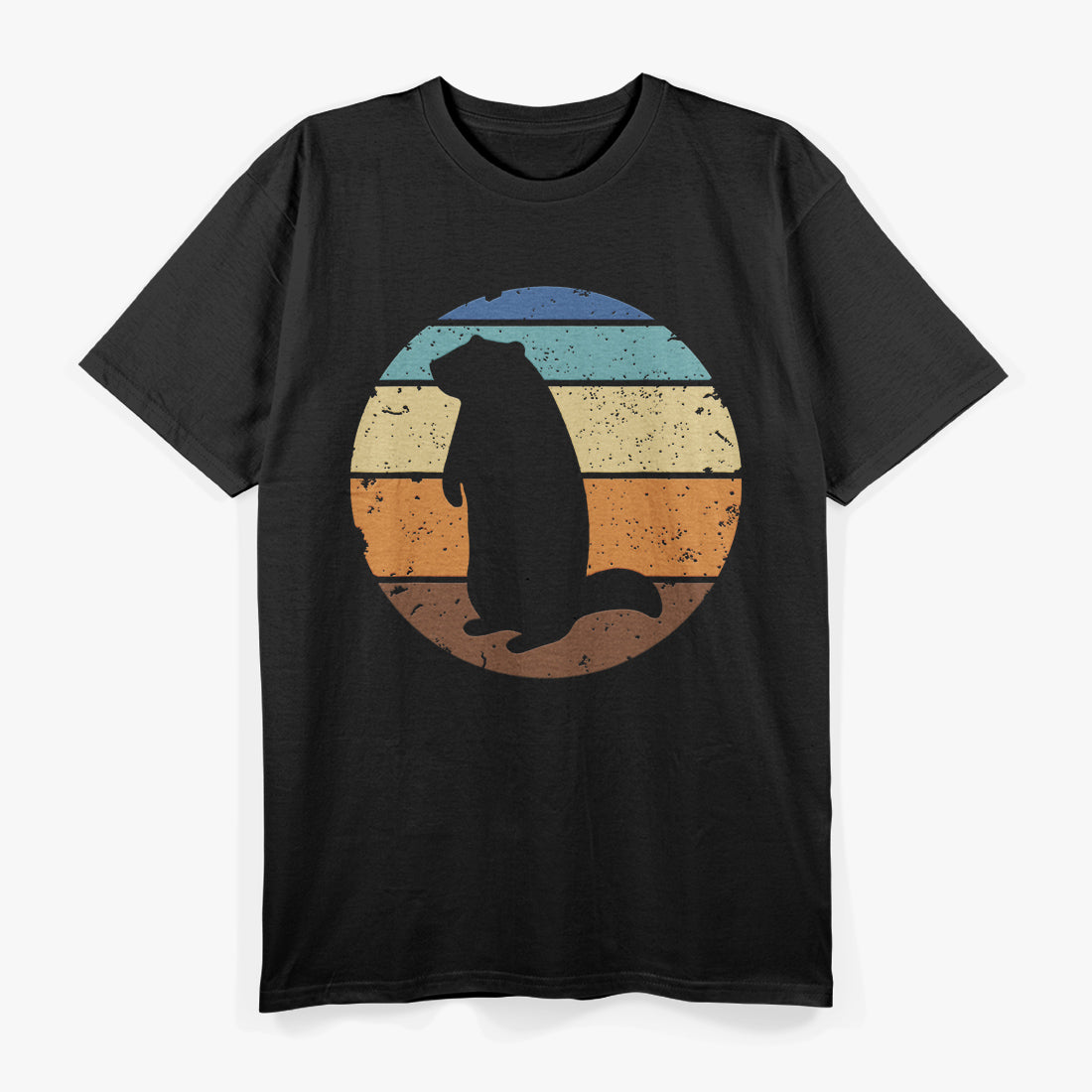 Groundhog Retro Funny Woodchuck Day Celebration T-Shirt