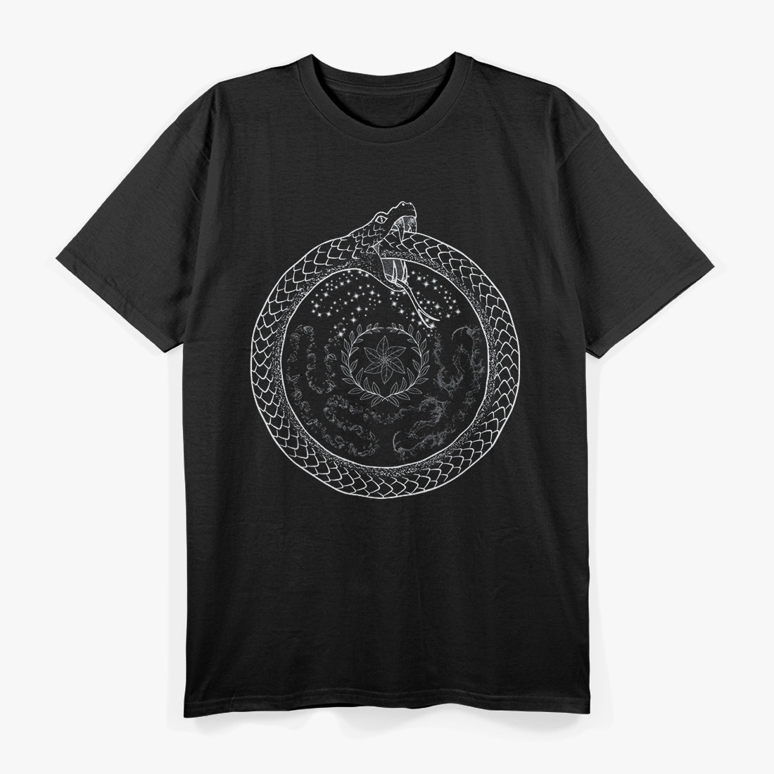 Hecate's Wheel Ouroboros Goddess Pagan Witchcraft Symbol T-Shirt