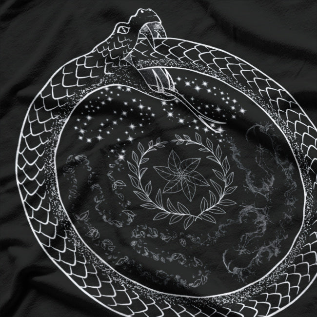 Hecate's Wheel Ouroboros Goddess Pagan Witchcraft Symbol T-Shirt
