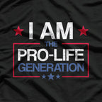 I Am The Pro-Life Generation – Women’s Rights Pro-Choice T-Shirt