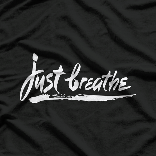 Just Breathe PTSD Awareness Mental Health Support T-Shirt