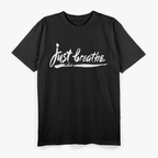 Just Breathe PTSD Awareness Mental Health Support T-Shirt