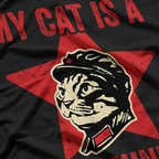 Vintage Cat Lover – My Cat Is a Communist Funny T-Shirt