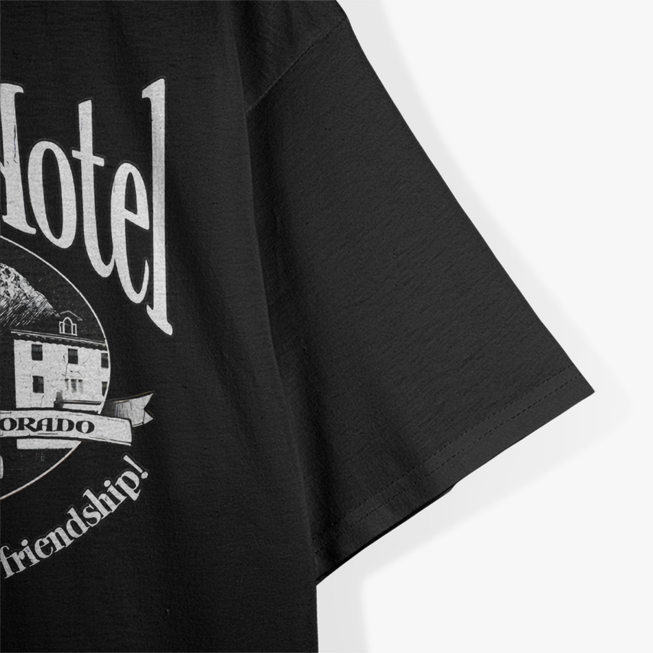 Overlook Hotel Inspired Vintage Graphic Retro Horror T-Shirt