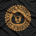 Save a Tree Eat a Beaver – Funny Humor Graphic Retro T-Shirt