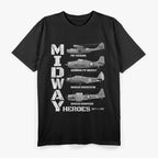 The Battle of Midway: WWII Plane Spotting T-Shirt