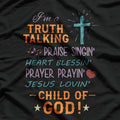Truth Praise Blessing Pray Child Of God Religious Christian T-Shirt