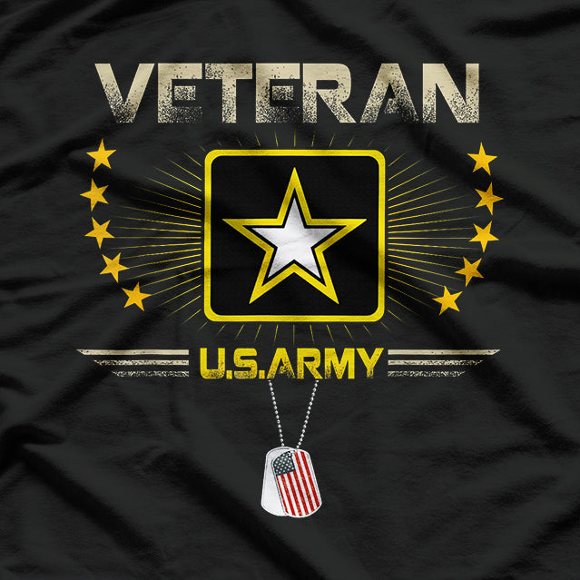 U.S. Army Proud Army Veteran Shirt US Milirary T-Shirt