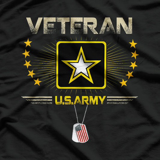 U.S. Army Proud Army Veteran Shirt US Milirary T-Shirt