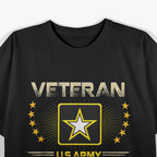 U.S. Army Proud Army Veteran Shirt US Milirary T-Shirt