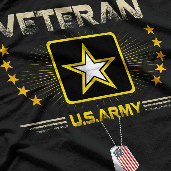 U.S. Army Proud Army Veteran Shirt US Milirary T-Shirt