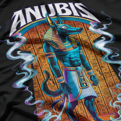 Egyptian Anubis Graphic – Ancient Mythology & Pharaoh Art T-Shirt