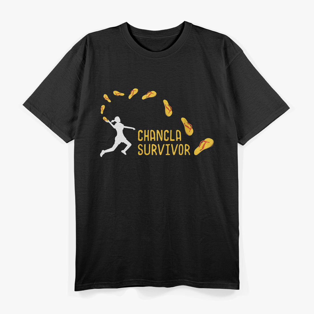 Chancla Survivor - Funny Latino Mom Discipline T-Shirt