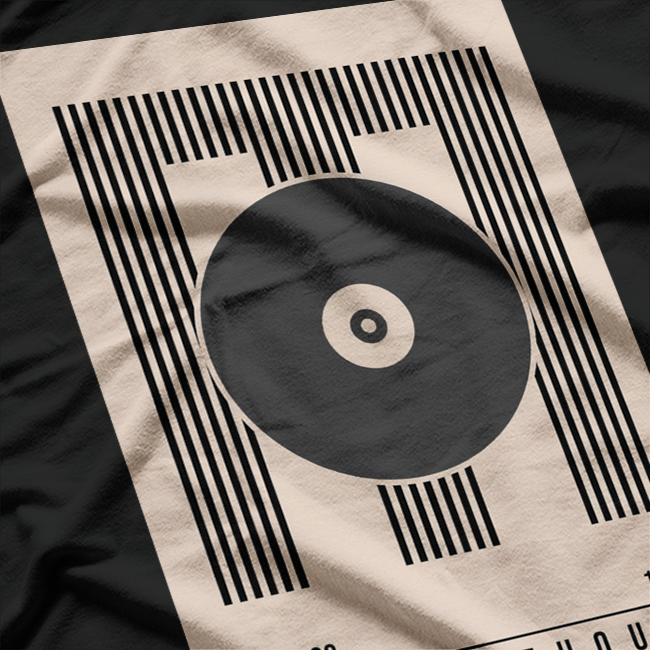 Vintage Chicago House Music Club Scene Graphic T-Shirt