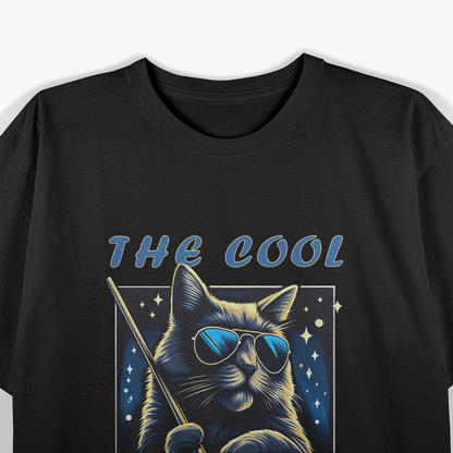 Billiards Kitten Cat Playing Pool - The Cool Play Pool T-Shirt