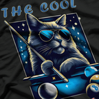 Billiards Kitten Cat Playing Pool - The Cool Play Pool T-Shirt