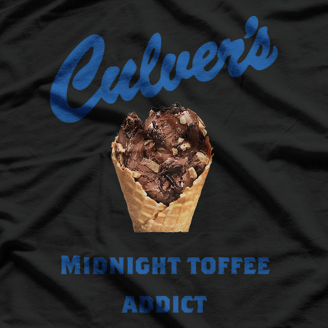 Culver's Midnight Toffee – A Sweet Treat for Dessert Lovers T-Shirt