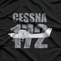 Drak Retro Cessna 172 T-Shirt