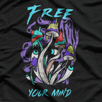 Free Your Mind: Trippy Psychedelic Mushroom T-Shirt