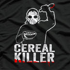 Funny Cereal Killer – Breakfast Humor Parody T-Shirt