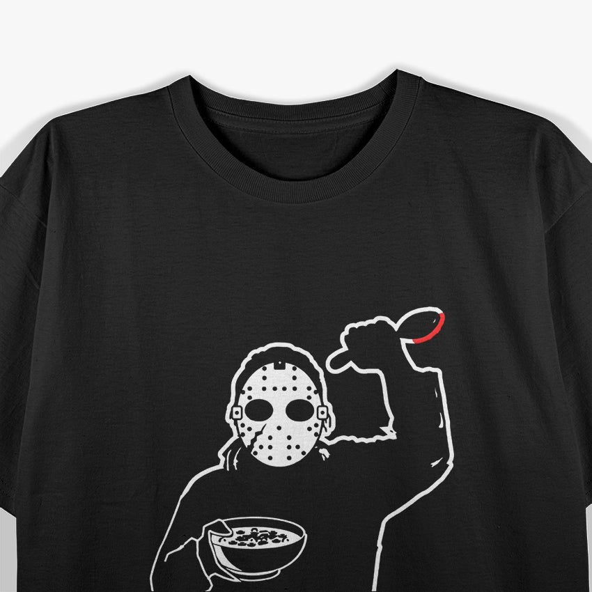 Funny Cereal Killer – Breakfast Humor Parody T-Shirt