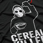 Funny Cereal Killer – Breakfast Humor Parody T-Shirt
