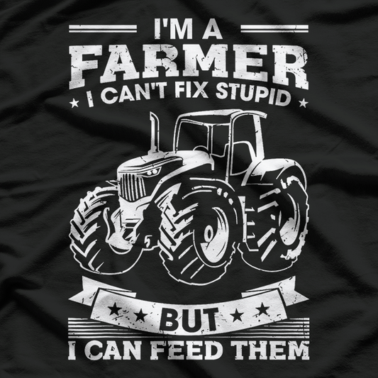 Feeding the World One Tractor Ride at a Time T-Shirt