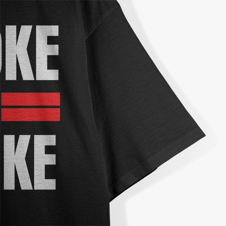 Get Woke Go Broke Funny Anti-Woke Satire Conservative Meme T-Shirt