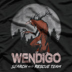 Wendigo & Skinwalker - A Funny Take on Cryptid Folklore T-Shirt