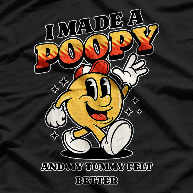 Playful Poop Meme – Comedy Adult Humor Graphic T-Shirt